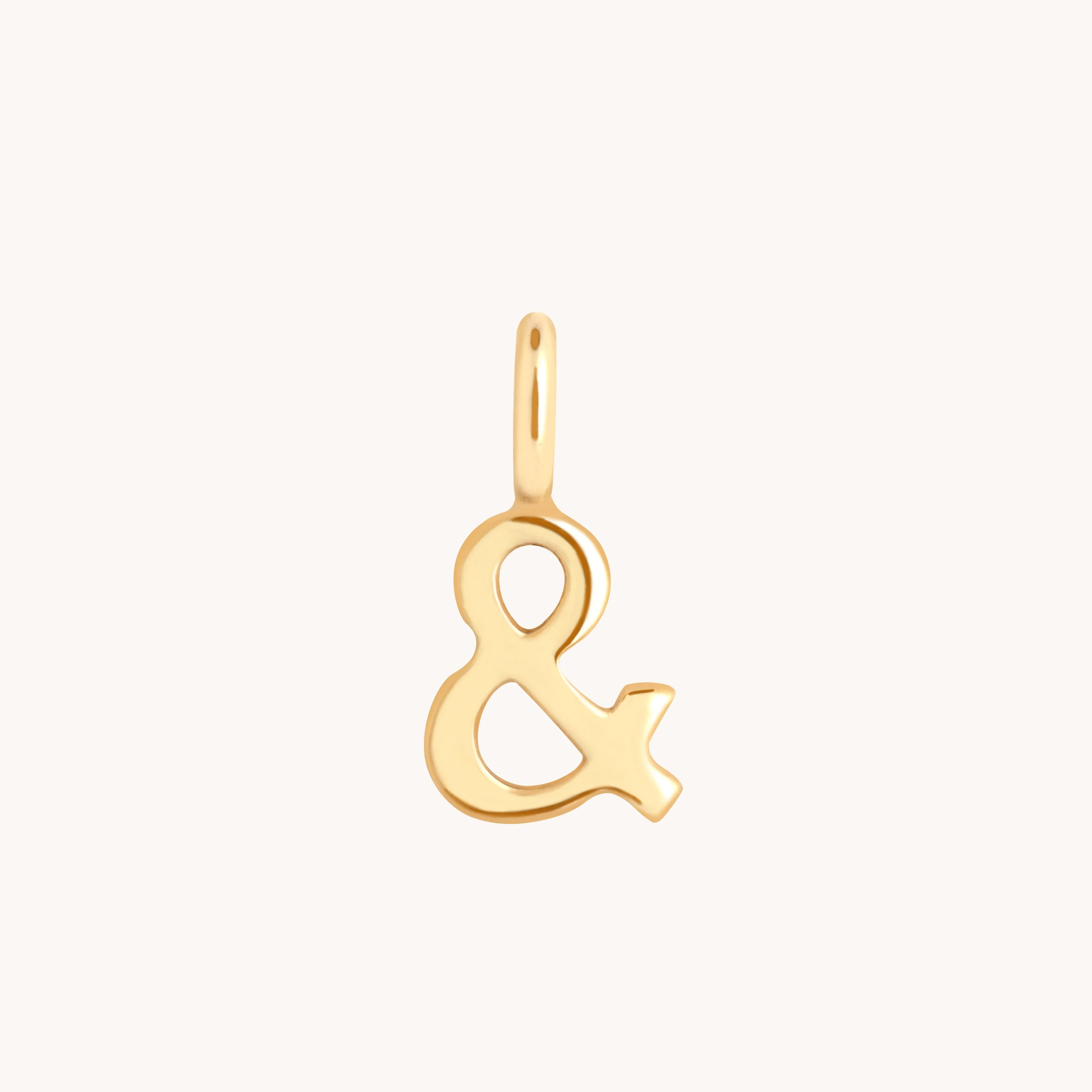 & Charm 9k Gold