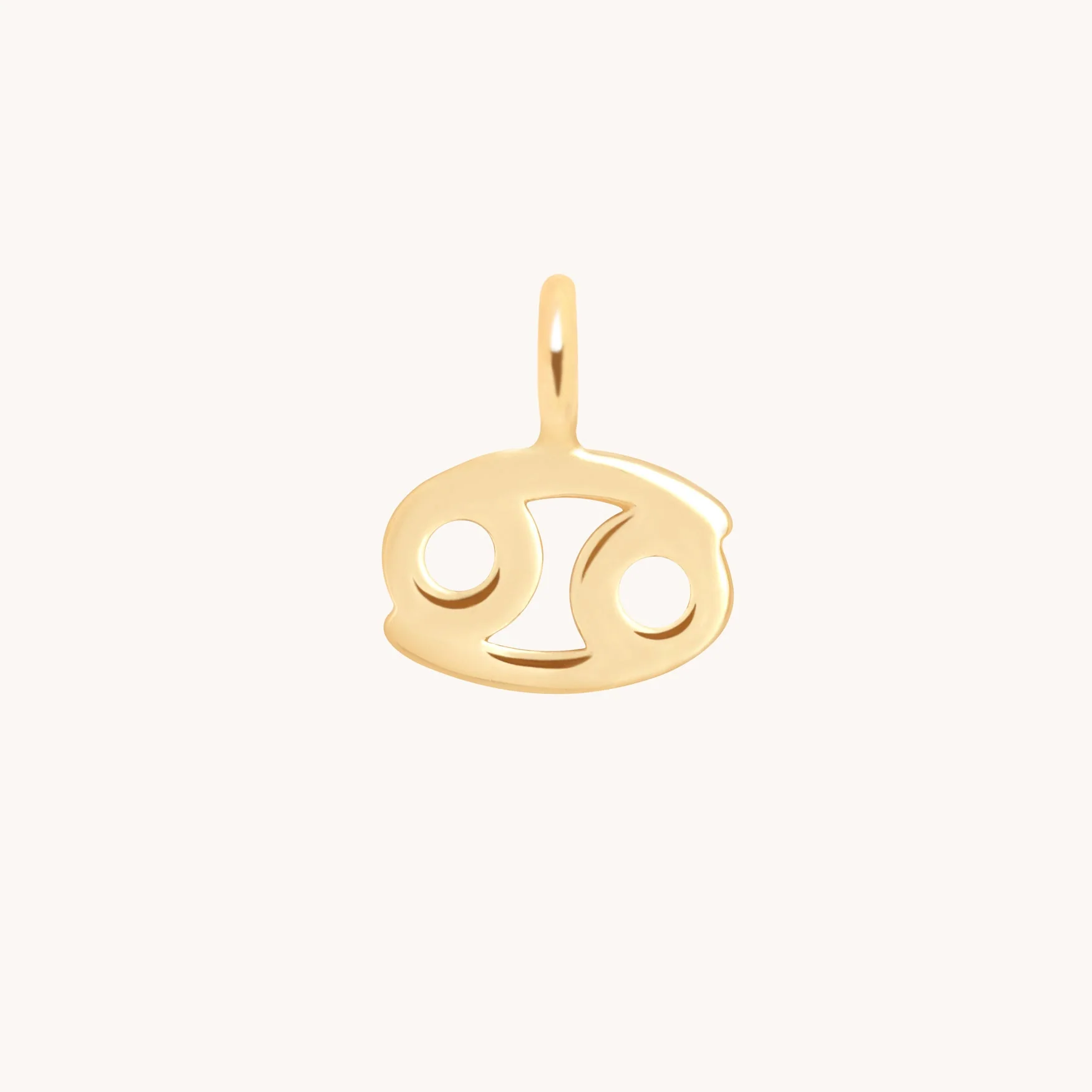 Cancer Zodiac Charm 9k Gold