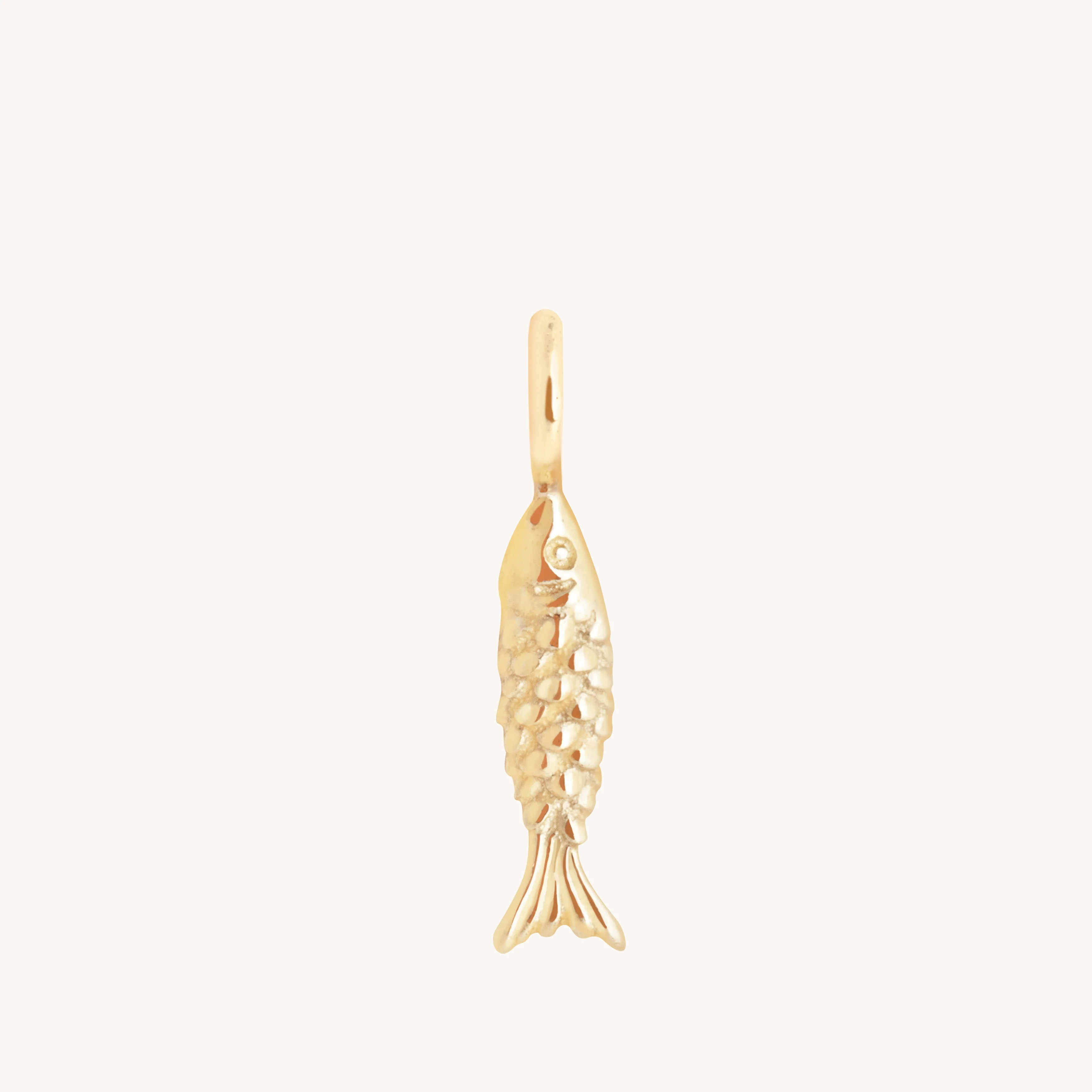 Fish Charm 9k Gold