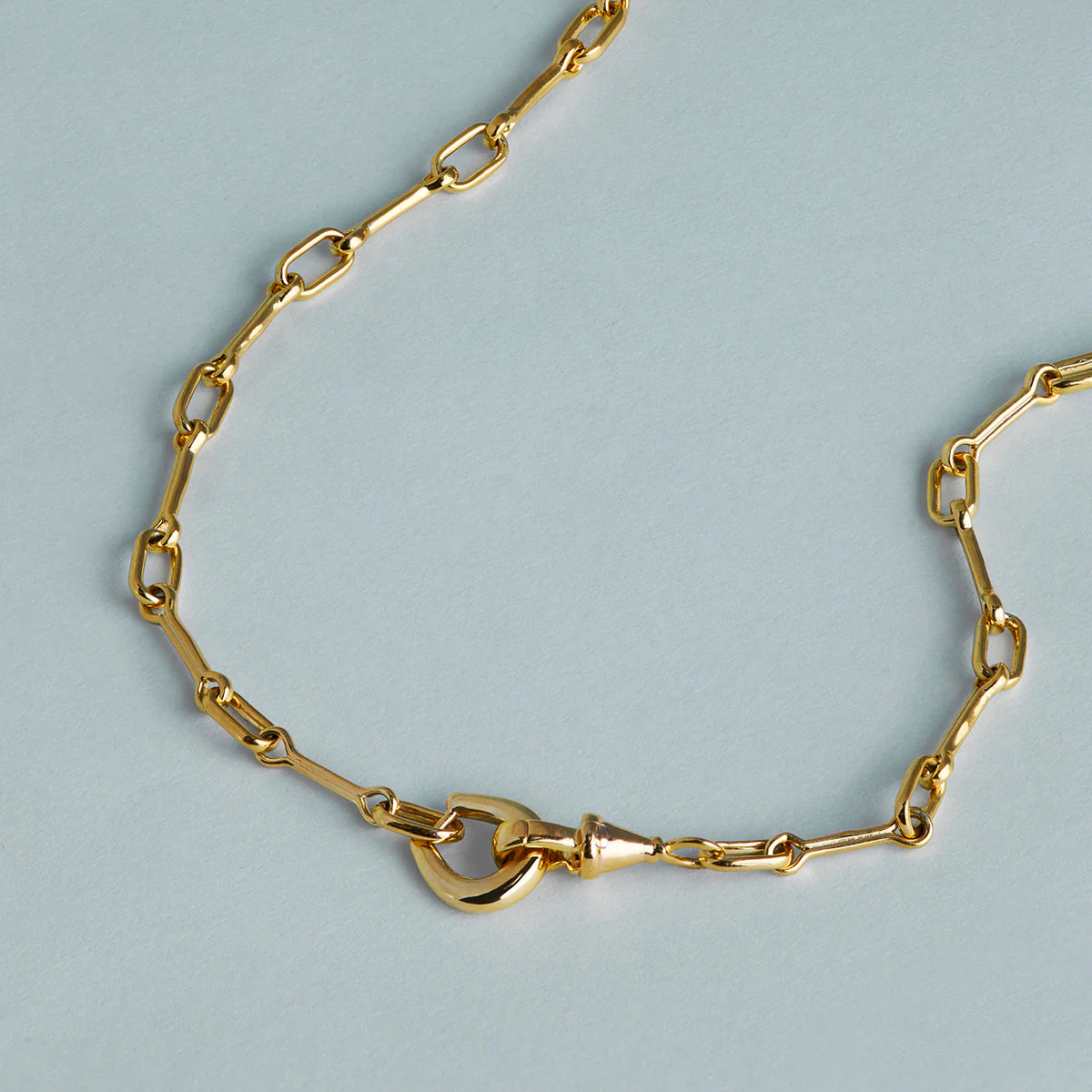 Hardware Chain Necklace in Gold - Image 6