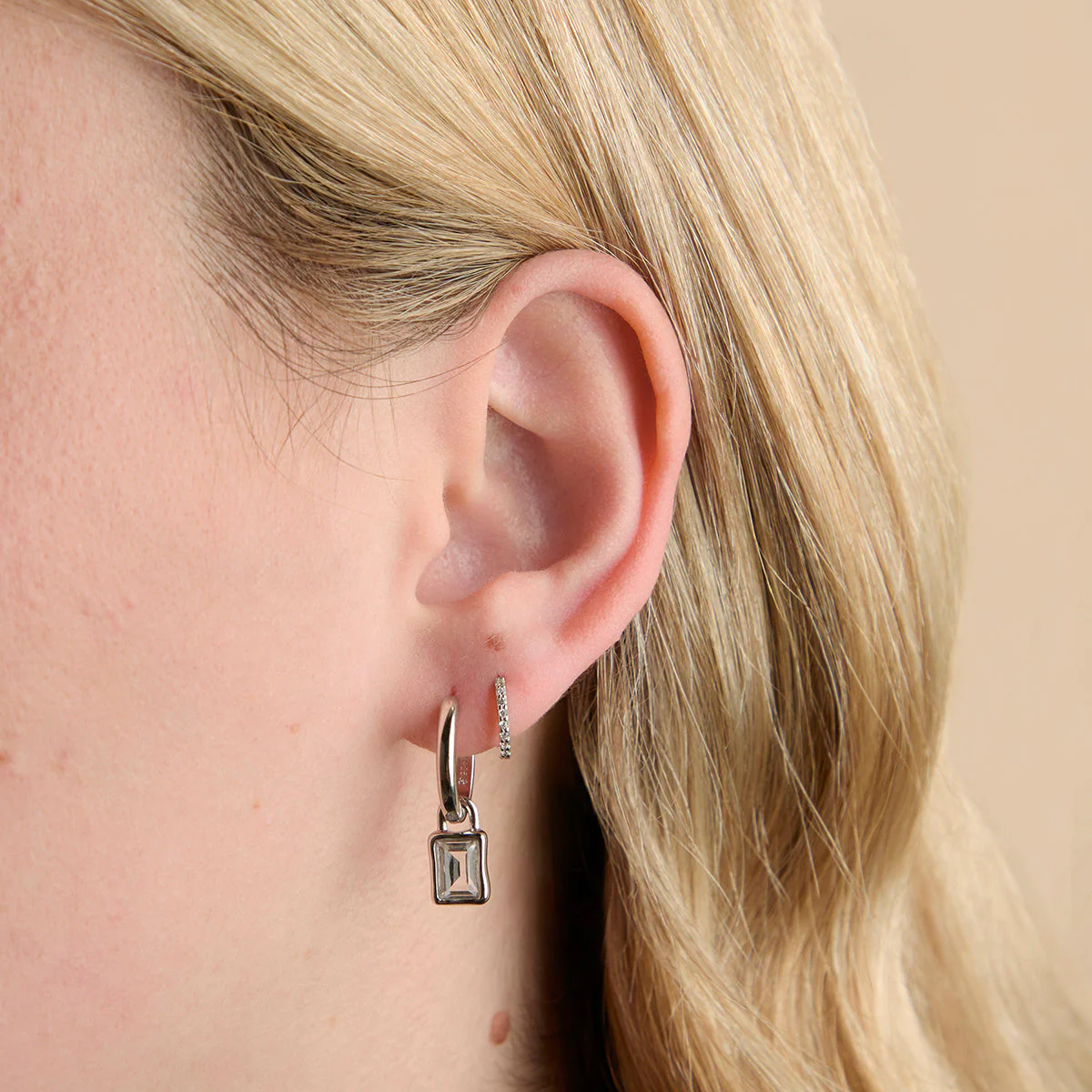 Olivine August Clip Charm in Silver - Image 4