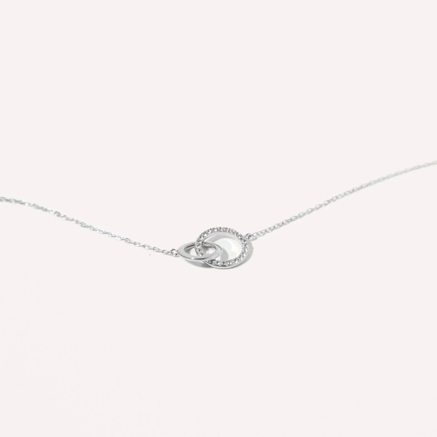 Orbit Topaz Bracelet in Solid White Gold - Image 3