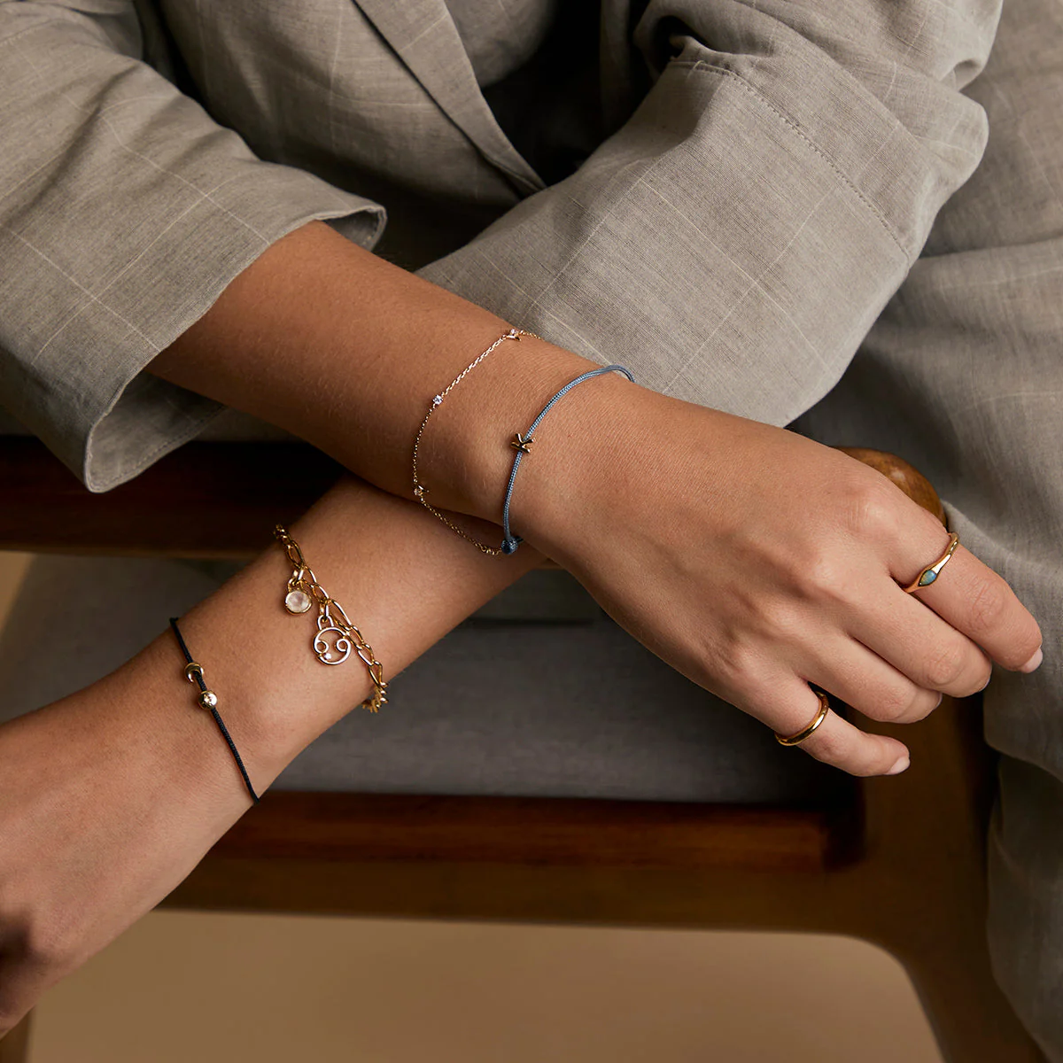Story Strand Bracelet in Blue - Image 6